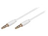 Cablu Jack 3,5mm 3pin 3m Placare Aurită, Goobay