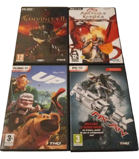 Joc PC Divinity II + Arthir&#039;s Knights + Disney UP + MX vs ATV Reflex