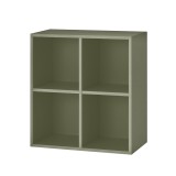 Boxie nyitott fali szekr&eacute;ny 80x80x37 cm z&ouml;ld