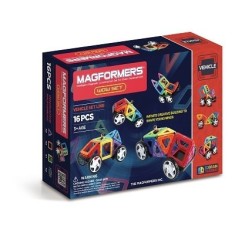 Set magnetic de construit Magformers Wow 16 piese