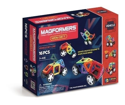 Set magnetic de construit Magformers Wow 16 piese foto