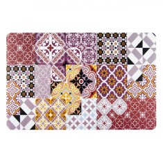 Suport Farfurie, Model Tiles, Dimensiuni 43.5x28cm, Multicolor, Plastic foto