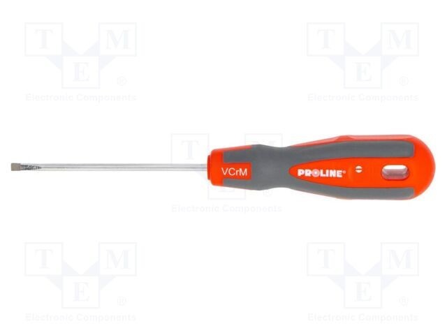 Şurubelniţă plată PROLINE SL 6, m&acirc;ner soft-touch, 38mm