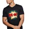 Tricou barbati negru - Bye Bye - L