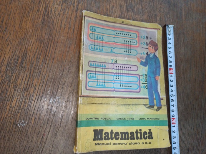 MATEMATICA MANUAL PENTRU CLASA A II-A 1983