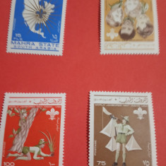 MAHRA STATE 1967, SCUTISM - SERIE COMPLETĂ MNH