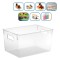Organizator Frigider, Transparent, Dimensiuni 28.5x20.5x15.5 cm