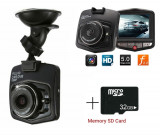 Camera Auto De Bord Full HD, Card De Memorie Micro SD 1080, 32 GB, 6,5 x 7 cm 12-24V CENT83