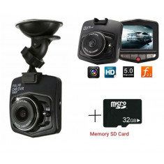 Camera Auto De Bord Full HD, Card De Memorie Micro SD 1080, 32 GB, 6,5 x 7 cm 12-24V CENT83
