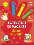 Cumpara ieftin Activitati de vacanta. Jocuri si jucarii. 3-4 ani/***