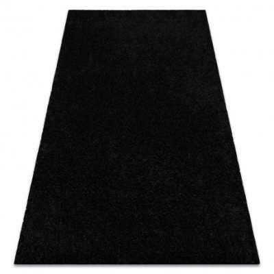 Covor BUENOS 6649 shaggy uni, o singură negru, 200x290 cm foto