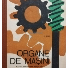 N. Stere - Organe de masini (editia 1977)