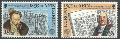 C350 - Man 1982 - Europa-cept 2v. neuzat,perfecta stare foto