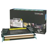 Lexmark original toner C736H1YG, yellow, 10000str., high capacity, return