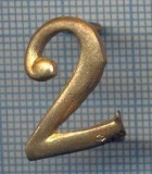 AX 96 INSIGNA MILITARA -NR:,,2&quot;-PENTRU EPOLET, INDICA NUMARUL REGIMENTULUI