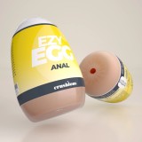 Masturbator Crushious Ezy Egg Anal Tip Ou, TPE+ABS