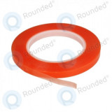 Bandă adezivă 1,0 cm (roșu-transparent)