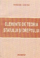 Elemente de teoria statului si dreptului foto