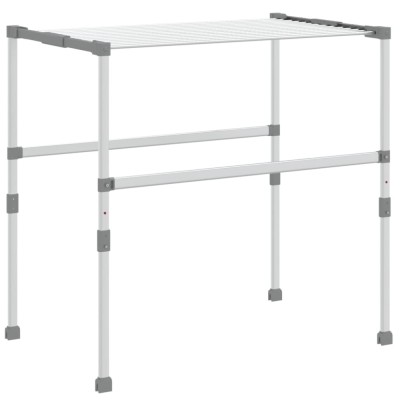 Uscator de rufe, 83x(50-55)x(40-85) cm, aluminiu foto