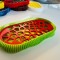 Savoniera 3D, model Wave, Lime/Rosu