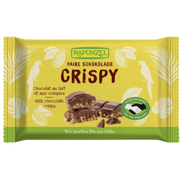 Ciocolata cu lapte integral crocanta, eco
