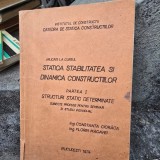 Aplicatii la cursul Statica Stabilitatea si Dinamica Constructiilor Partea I - Constanta Cioraca, Florin Macavei