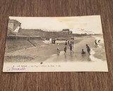Franța Carte Poștală Veche &ndash; Le Home, Plaja la Ora Băii