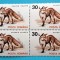 TIMBRE ROMANIA LP1318/1993 Animale (uzuale) -Bloc de 4 valoarea de 30 lei h&icirc;rtie cretată MNH