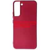 Husa Silicon Burgundy Samsung Galaxy S22 Plus, High Copy, Protectie Premium