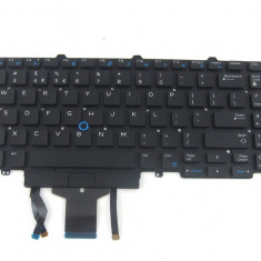 Tastatura laptop second hand Dell Latitude E5550 E5570 5580 / Precision 15 3510 / 7510 Backlit DP/N TF5M0 US