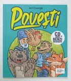 POVESTI de ION CREANGA , BENZI DESENATE de IONUT POPESCU , ROMAN GRAFIC , 2023, LIPSA CD *