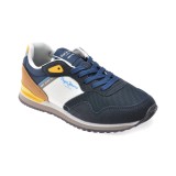 Pantofi sport PEPE JEANS bleumarin, LONDON LIFE, din material textil