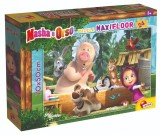 Puzzle de podea Lisciani Masha, O zi frumoasa, Maxi, 24 piese