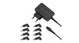 &Icirc;ncărcător universal pentru laptop Qoltec 45W cu 8 capete Ambalaj deschis