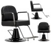 Scaun Frizerie Enzo Palermo Hidraulic Pivotant, Suport Picioare Cromat, Reglabil, Confortabil, Salon Coafor