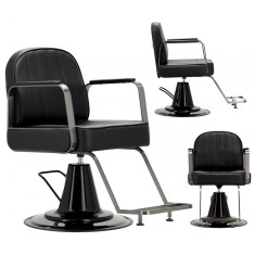 Scaun de frizer hidraulic pivotant pentru salon de coafură suport pentru picioare cromat Scaun de fr