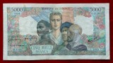 Franta 5000 franci 1946 Imperiul francez , 5000 francs 1946 Empire francais - starea din poze