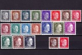 ✅ ( S34 ) Germania Reich 1941 emisiuni din est " Uzuale - Adolf Hitler supratipar OSTLAND " ,serie Michel 1/20 , MNH (perfecte, 24 cu urme sarniera!)