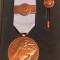 Medalie bronz si insigna pentru valoare atletica(Comitetul Olimpic din ITALIA)