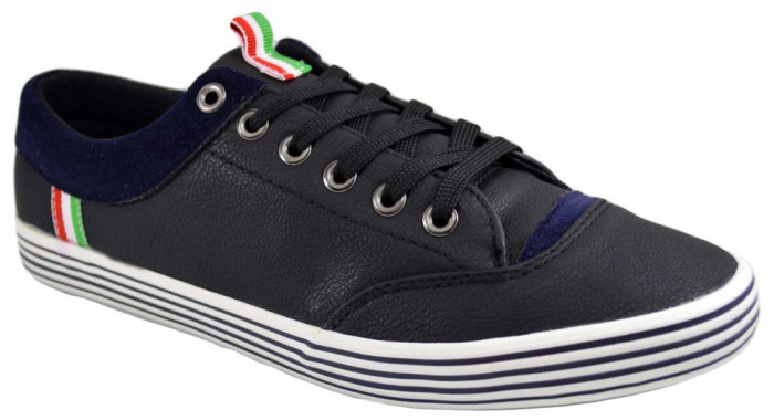 Pantofi casual barbati negri Italy - 45