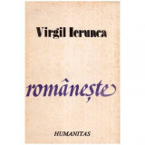 Virgil Ierunca - Romaneste - 114043