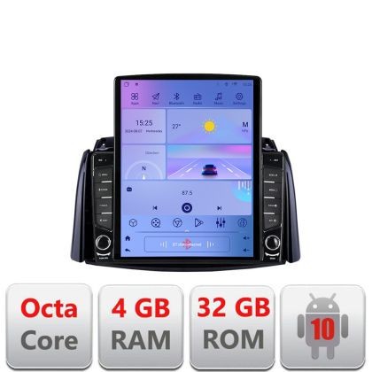 Navigatie Renault Koleos 2009-2016 G-KOLEOS ecran tip TESLA 9.7&quot; cu Android Radio Bluetooth Internet GPS WIFI 4+32GB D CarStore Technology