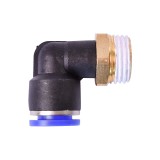 Mufa rapida cot din plastic cu filet metalic 1/2 si O-ring, &Oslash;12