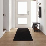 vidaXL Runner din covor Negru 80 x 500 cm 100% Polipropilenă Tuft 42011409