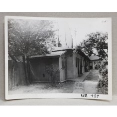 CASA DEMOLATA , STR, SEBASTIAN NR. 127 , BUCURESTI, VEDERE DIN CURTE , FOTOGRAFIE MONOCROMA, PE HARTIE LUCIOASA , ANII &#039;70 - &#039;80