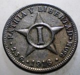 B.545 CUBA 1 UN CENTAVO 1916