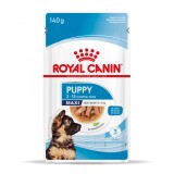 Royal Canin Maxi Puppy, Hrana Umeda Caini Junior, Sos, 140g, Talie Mare (26-44kg), 2-15 luni, Digestie Usoara, Imunitate, Omega-3