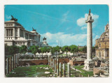 IT2 - Carte Postala-ITALIA- Roma, Colonna Traiana, circulata 1976, Fotografie