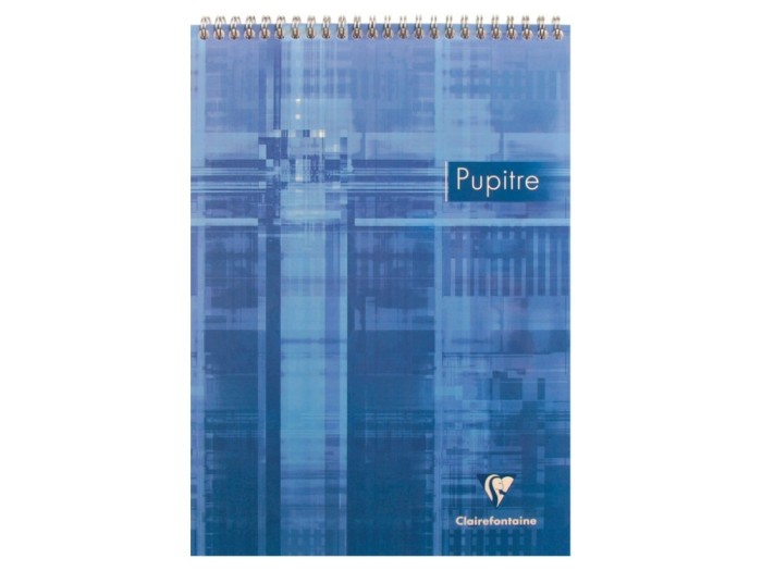 Blocnotes A4, spirala, 80 file, Clairefontaine Pupitre