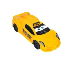 Masinuta sport pentru copii, Taxi, galben foto